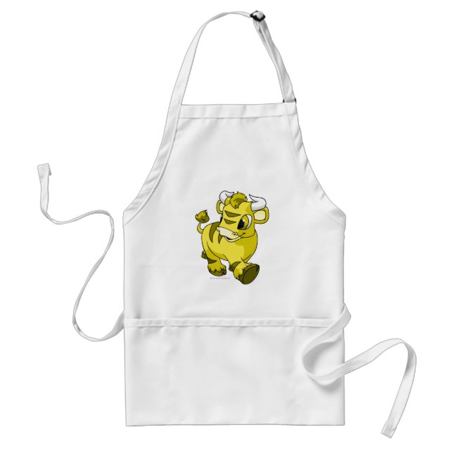 Kau Yellow Standard Apron (Front)