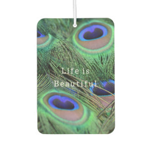 Kauai Bird Peacock Feathers (photo taken by me) Air Freshener