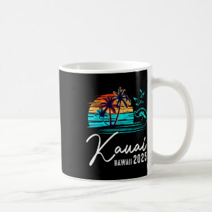 Kauai Hawaii 2025 Summer Vacation Matching Family  Coffee Mug