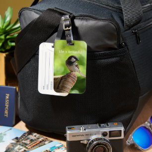 Kauai Hawaii Bird (my photography) Luggage Tag