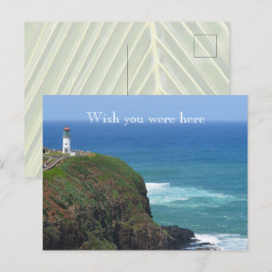 Kauai Hawaii Kilauea Lighthouse Postcard