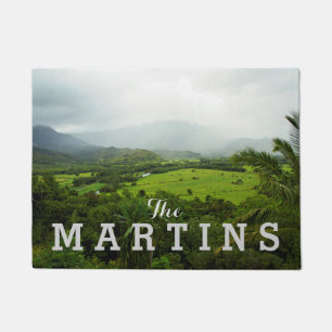 Kauai, Hawaii Landscape Scene Doormat