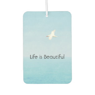 Kauai Hawaii Ocean Red Tailed Tropicbird Flying Air Freshener