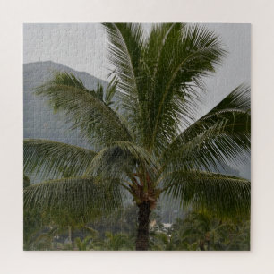 Kauai Hawaii Palm Tree Jigsaw Puzzle