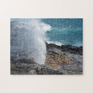 Kauai Hawaii Spouting Horn Jigsaw Puzzle