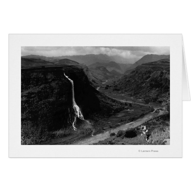 Kauai, Hawaii - View of Hanapepe Valley (Front Horizontal)
