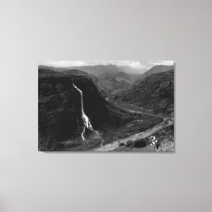 Kauai, Hawaii - View of Hanapepe Valley Canvas Print