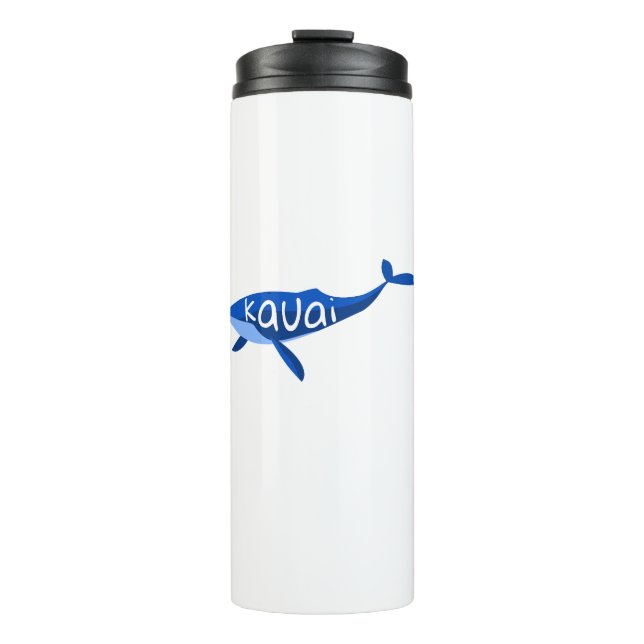 Kauai Hawaii Whale Thermal Tumbler (Front)