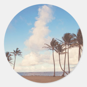 Kauai Island Palms Sticker