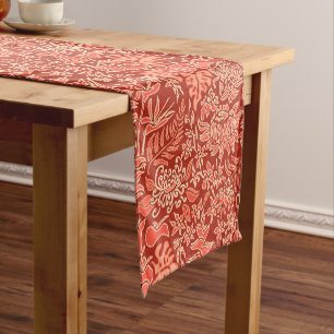 Kauai Morning Hawaiian Protea Floral Short Table Runner