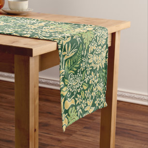 Kauai Morning Hawaiian Protea Floral Short Table Runner