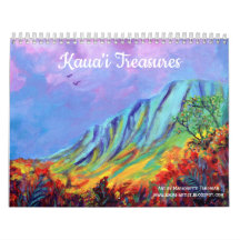 Kauai Paysages et paysages marins Calendrier hawaï
