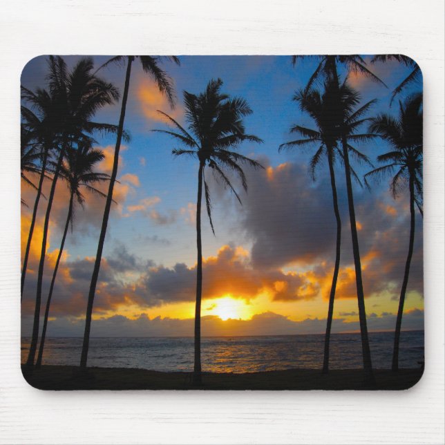 Kauai Sunrise Mouse Pad (Front)