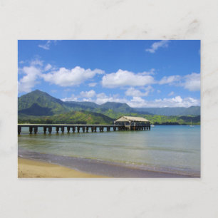 Kauai - The Pier at Hanalei Postcard