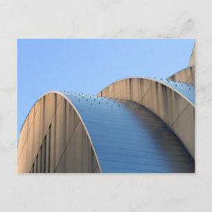 Kauffman Centre Blue Curves, Kansas City Postcard