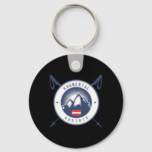 Kaunertal Ski Holidays, Après-ski Skiing Austria Keychain