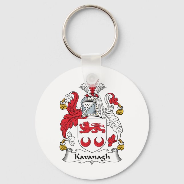 Kavanagh Family Crest Keychain (Front)
