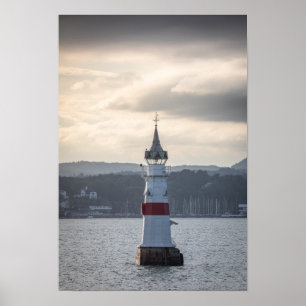 Kavringen Lighthouse Oslo Poster