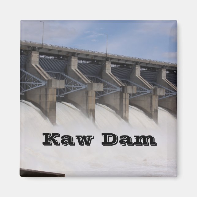 Kaw Dam Magnet (Front)