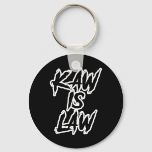 Kaw Is Law Battlehawks St. Louis Football Tailgate Keychain