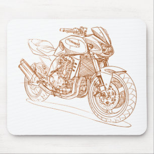 Kaw Z1000 2003+ Mouse Pad