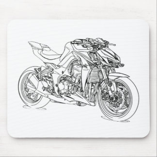 Kaw Z1000 2014 Mouse Pad