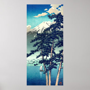 Kawaguchi Lake Kawase Hasui 1931 Poster