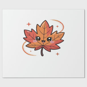 kawai leaf, Classic T-Shirt Wrapping Paper