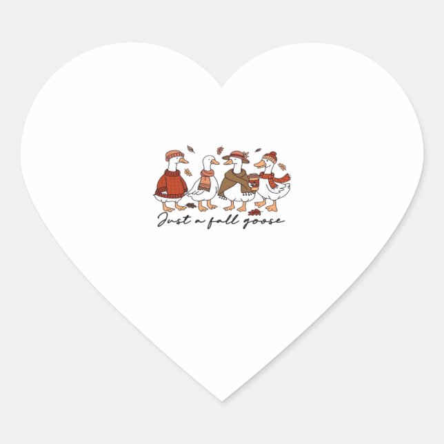 kawai leaf, Oversized T-Shirt Heart Sticker (Front)