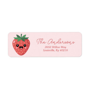 Kawai Strawberry Return Address