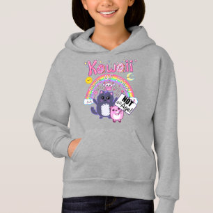 Kawaii: A State of Mind, Not an Age Girls Hoodie