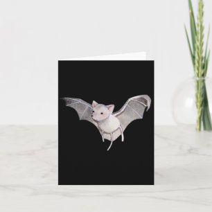 Kawaii Aesthetic Y2k Halloween Witchy Flying T  Card