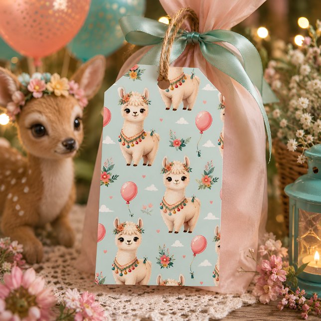 Kawaii Alpaca Gift Tags (Creator Uploaded)