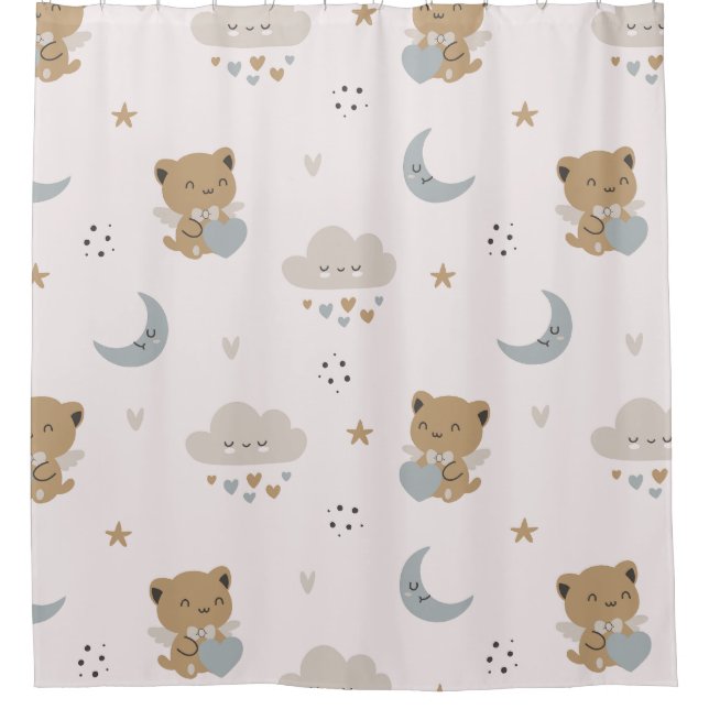 Kawaii Angel Cats & Clouds (2) (Front)