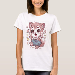 kawaii animal sticker T-Shirt