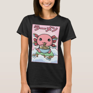 Kawaii Anime Axolotl Ramen Noodle Women Men Boys G T-Shirt