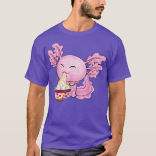 Kawaii Anime Axolotl Ramen Noodle Women Men Boys G T-Shirt