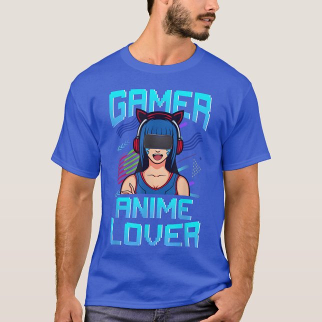 Kawaii Anime Clothes Vaporwave friend T-Shirt (Front)