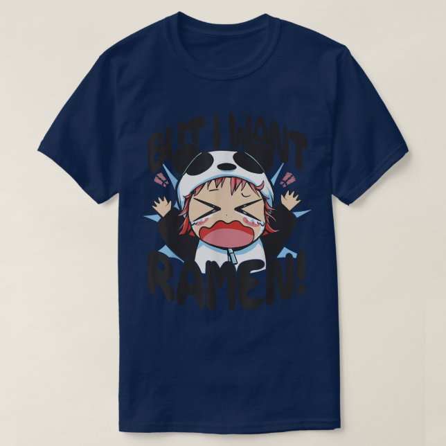 Kawaii Anime Ramen  T-Shirt (Design Front)