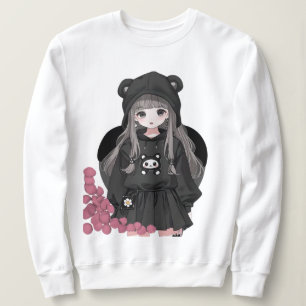 Kawaii Anime Sweat - shirt à capuche Sweatshirt es