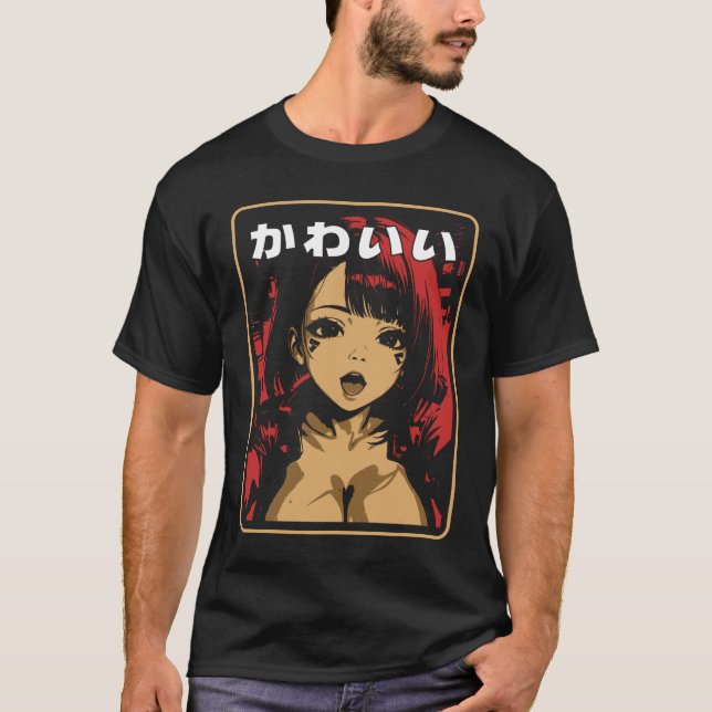 Kawaii Anime T-Shirt (Front)