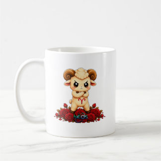 Kawaii Aries Zodiac Neos Coffee Mug
