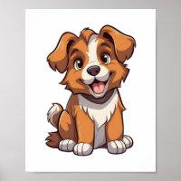 Kawaii Australian Shepherd Puppy  