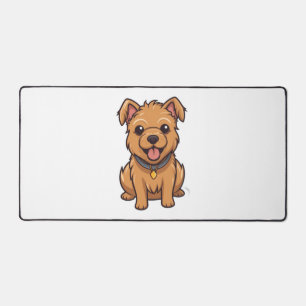 Kawaii Australian Terrier Puppy   Desk Mat