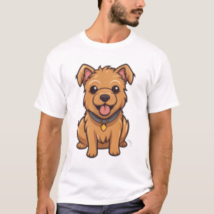 Kawaii Australian Terrier Puppy T-Shirt