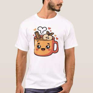 kawaii autumn tea Classic T-Shirt
