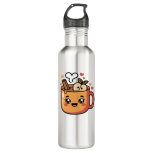 kawaii autumn tea Classic T-Shirt 710 Ml Water Bottle