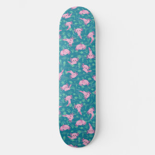 Kawaii Axolotl dans Ocean Skateboard