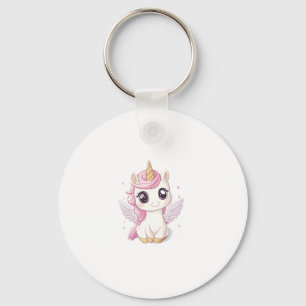 Kawaii Baby Unicorn (1) Keychain