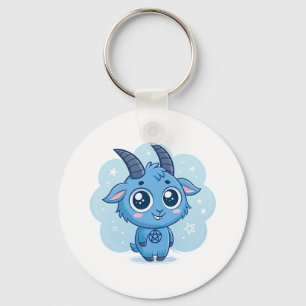 Kawaii Baphomet Keychain